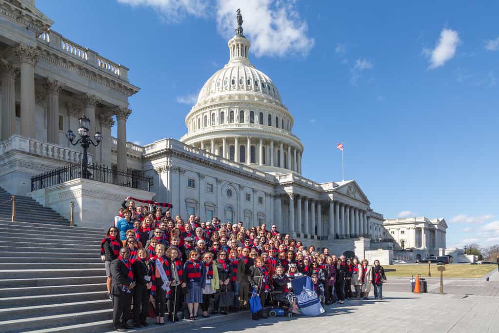 rare disease week Capitol Hill group photo 2017