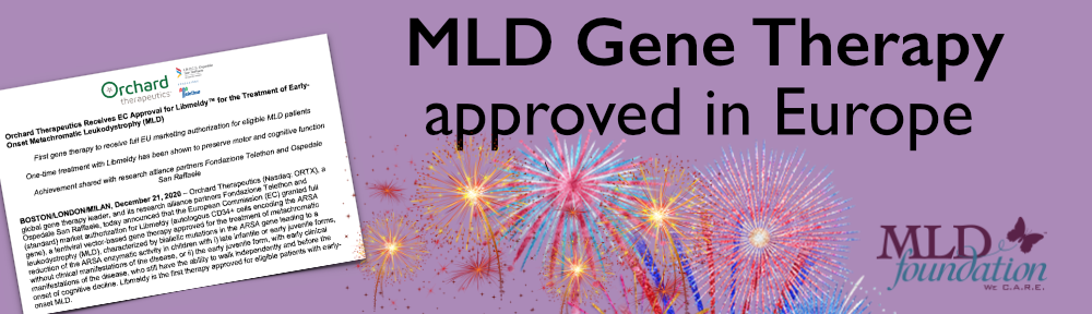 MLD gene therapy approved in Europe banner